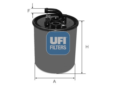 Filtro de combustível UFI 24.416.00
