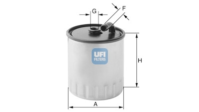 Filtro de combustível UFI 24.429.00