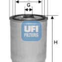 Filtro de combustível UFI 24.441.00