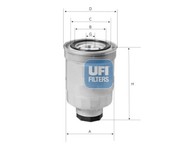 Filtro de combustível UFI 24.446.01