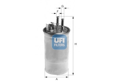 Filtro de combustível UFI 24.450.00