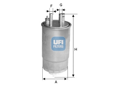 Filtro de combustível UFI 24.ONE.03