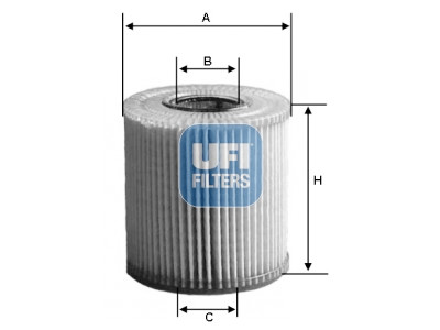 Filtro de óleo UFI 25.041.00