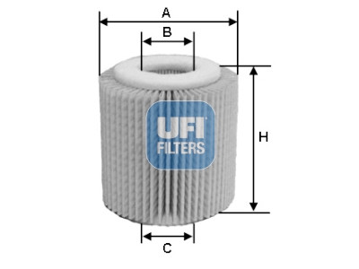 Filtro de óleo UFI 25.056.00