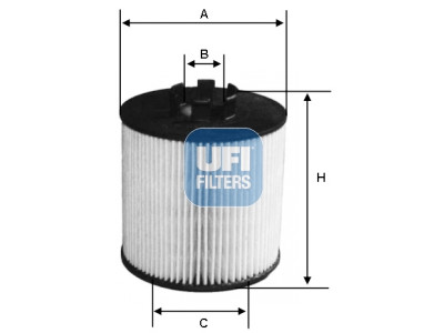 Filtro de óleo UFI 25.063.00
