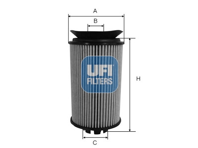 Filtro de óleo UFI 25.092.00