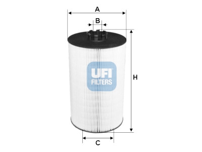 Filtro de óleo UFI 25.097.00