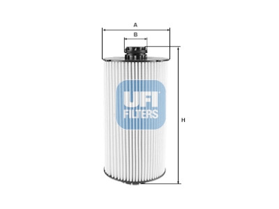 Filtro de óleo UFI 25.102.00