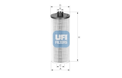 Filtro de óleo UFI 25.144.00