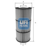Filtro de óleo UFI 25.156.00