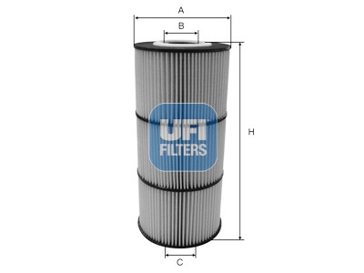 Filtro de óleo UFI 25.156.00