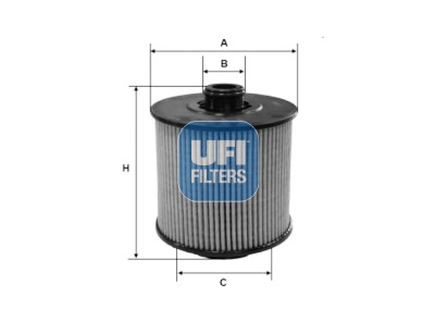 Filtro de óleo UFI 25.173.01