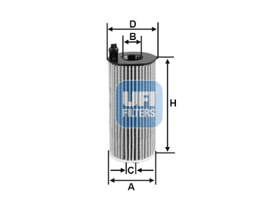 Filtro de óleo UFI 25.188.00