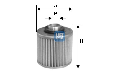 Filtro de óleo UFI 25.514.00