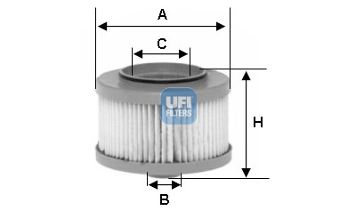 Filtro de combustível UFI 26.013.00