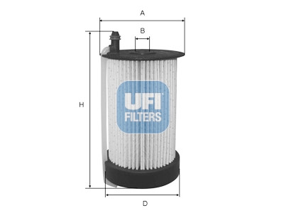 Filtro de combustível UFI 26.031.00