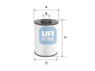 Filtro de combustível UFI 26.037.00