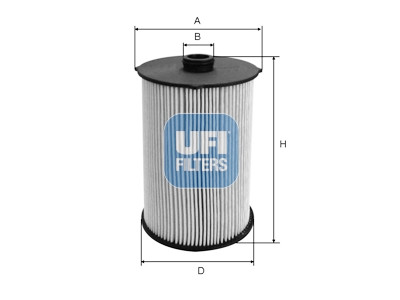 Filtro de combustível UFI 26.044.00
