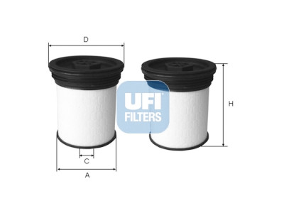 Filtro de combustível UFI 26.047.00