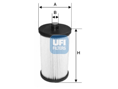 Filtro de combustível UFI 26.057.00