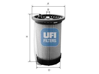 Filtro de combustível UFI 26.065.00