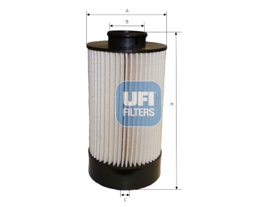 Filtro de combustível UFI 26.072.00