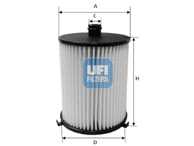 Filtro de combustível UFI 26.073.00