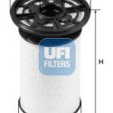 Filtro de combustível UFI 26.076.01