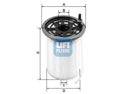 Filtro de combustível UFI 26.079.00