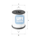 Filtro de combustível UFI 26.122.00