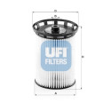 Filtro de combustível UFI 26.129.00