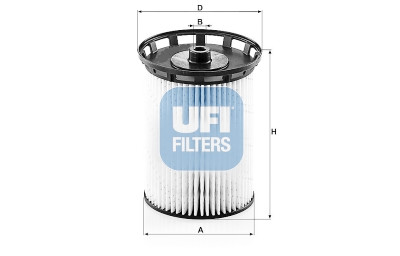 Filtro de combustível UFI 26.129.00