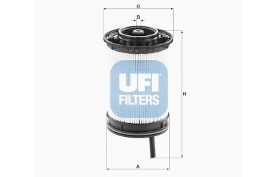 Filtro de combustível UFI 26.130.00