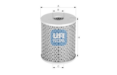 Filtro de combustível UFI 26.670.00