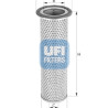 Filtro de ar UFI 27.016.00