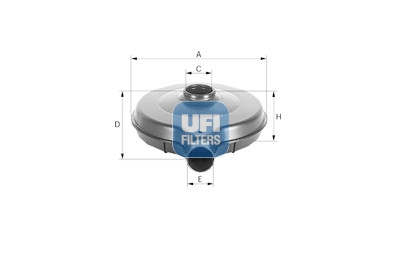 Filtro de ar UFI 27.110.00