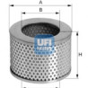 Filtro de ar UFI 27.172.00
