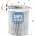 Filtro de ar UFI 27.252.00
