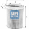 Filtro de ar UFI 27.252.00