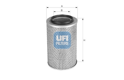 Filtro de ar UFI 27.287.00