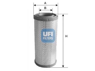 Filtro de ar UFI 27.388.00