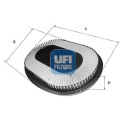 Filtro de ar UFI 27.526.00