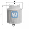 Filtro de ar UFI 27.597.00