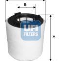 Filtro de ar UFI 27.621.00