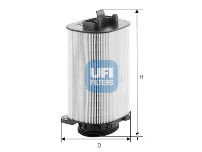 Filtro de ar UFI 27.A92.00