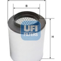 Filtro de ar UFI 27.B54.00