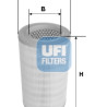 Filtro de ar UFI 27.B74.00