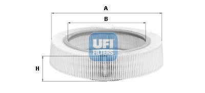 Filtro de ar UFI 30.005.00