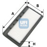 Filtro de ar UFI 30.126.00