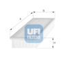Filtro de ar UFI 30.146.00